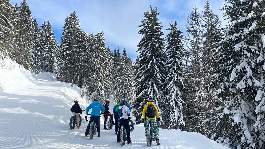 Fatbiken in het schitterende Portes du Soleil